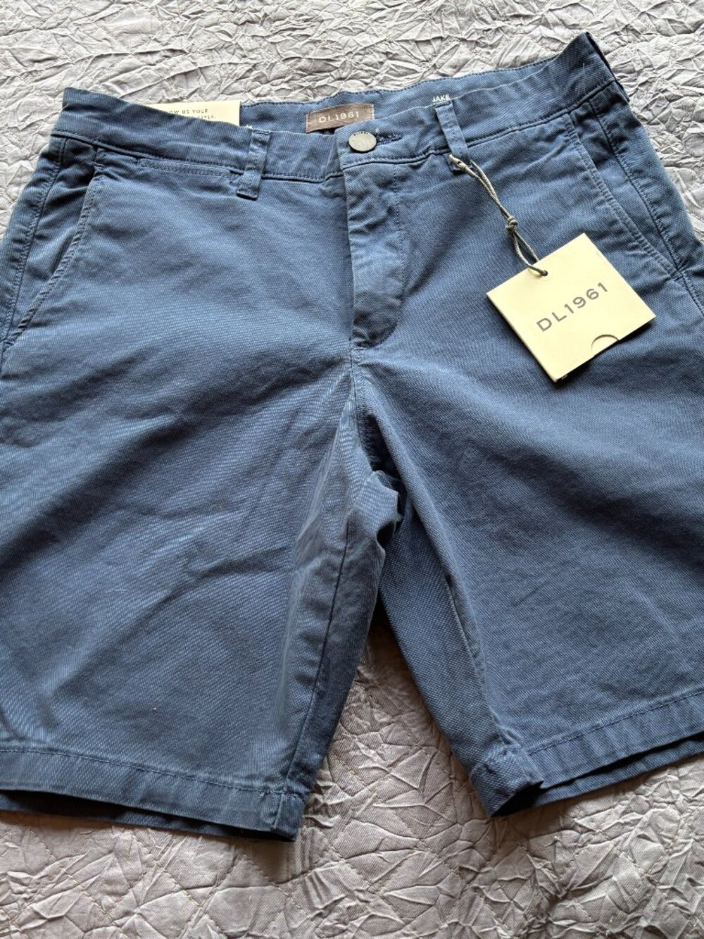 DL1961 Jake Chino Shorts - Blue - Size 30 - NWT